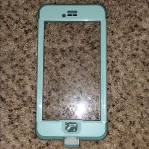 Blue LifeProof case for iPhone 6s plus!